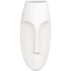 Sculpture murale mate blanche Howard 34114 Elliott