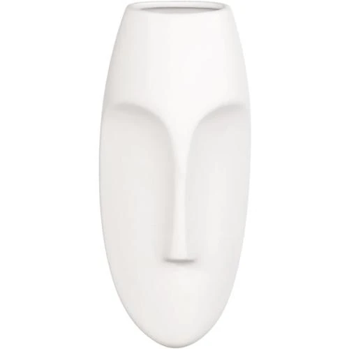 Sculpture murale mate blanche Howard 34114 Elliott - Vue principale