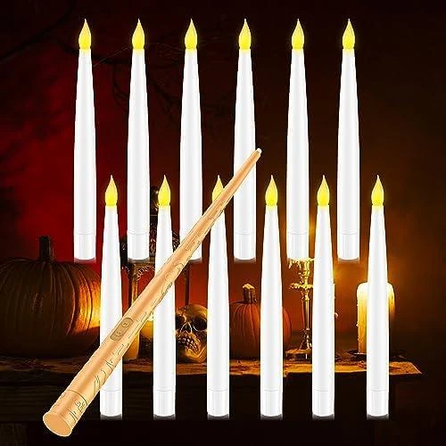 Bougies Flottantes LED, Lumière Chaude, Décoration Halloween - Vue principale