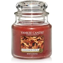 Bougie Yankee Candle Sparkling Cinnamon, Pot Verre 411g