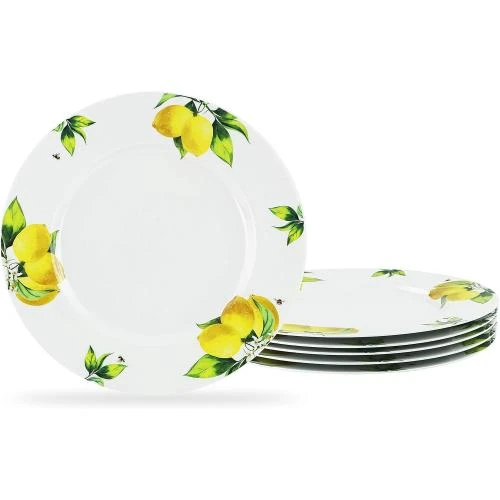 Assiettes en mélamine, motif citrons frais, Reston Lloyd - Vue principale