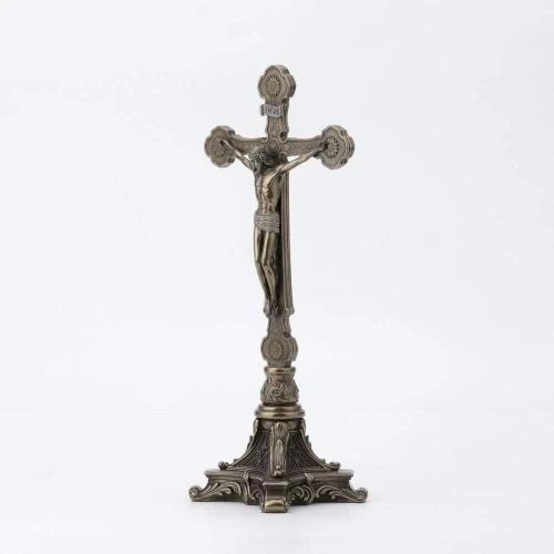 Détail de Veronese Design Crucifix Baroque Sculpture 33 cm