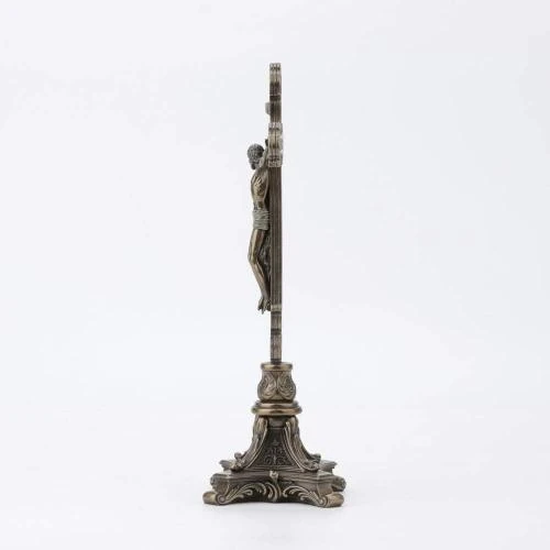 Zoom sur Veronese Design Crucifix Baroque Sculpture 33 cm