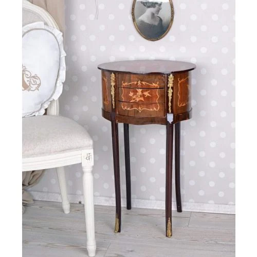 Commode Téléphone Vintage, Style Baroque Palazzo Exclusif - Vue principale