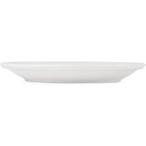 Zoom sur Assiette bord étroit Olympia Athena, boîte de 12