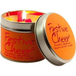 Bougie parfumée Orange Festive Cheer JCKEL, 35 heures