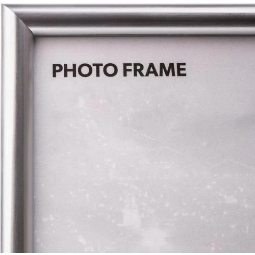 Détail de Cadre Photo Argent Kenro Frisco, 20x20 cm Suspendre, Poser
