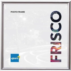 Cadre Photo Argent Kenro Frisco, 20x20 cm Suspendre, Poser