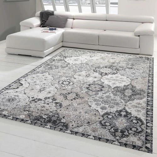 Détail de Tapis Oriental Salon Teppich-Traum, Ornements Colorés