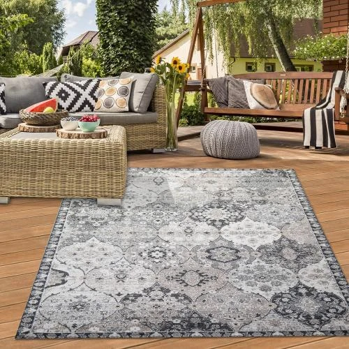 Tapis Oriental Salon Teppich-Traum, Ornements Colorés - Vue principale