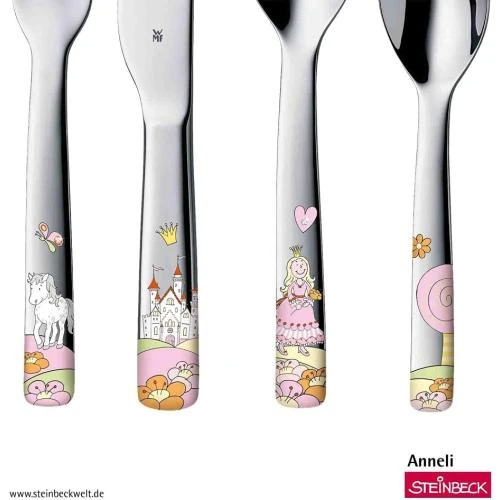 Zoom sur Ensemble Couverts Enfant WMF Prinzessin Anneli Multicolore