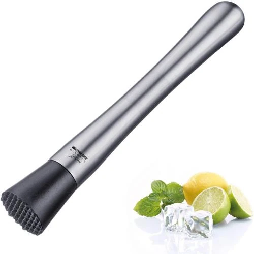 Détail de Pilon Caipirinha Westmark, Acier inoxydable, Argent, Noir