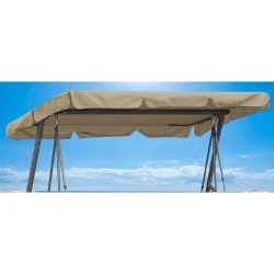 Toit Balancelle Quick Star Beige Imperméable UV 50