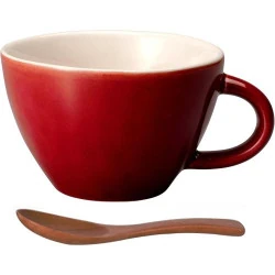 Tasse de Soupe Rouge Kinto, Japan Import, Ho Tsukuri