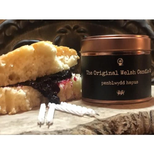 Zoom sur Bougie Parfumée Soja Gallois Anniversaire, The Original Welsh Candle Co