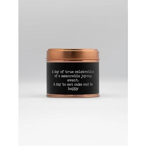 Détail de Bougie Parfumée Soja Gallois Anniversaire, The Original Welsh Candle Co