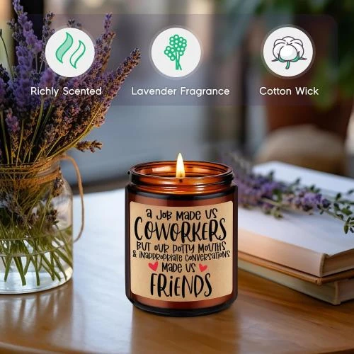 Détail de Bougies parfumées GSPY, cadeaux amusants collègues, Saint-Valentin