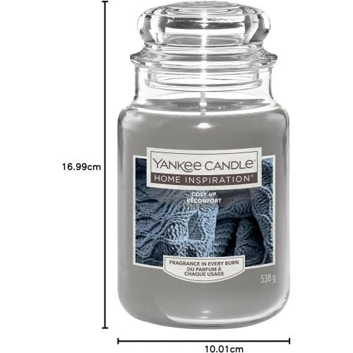 Détail de Yankee Candle, Cosy Up, Bougie Parfumée Reconfortante