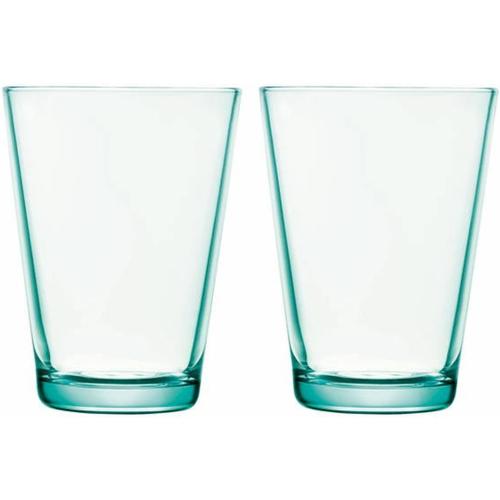 Présentation de Présentation Iittala Kartio Verre 40 cl, Lot de 2, Vert