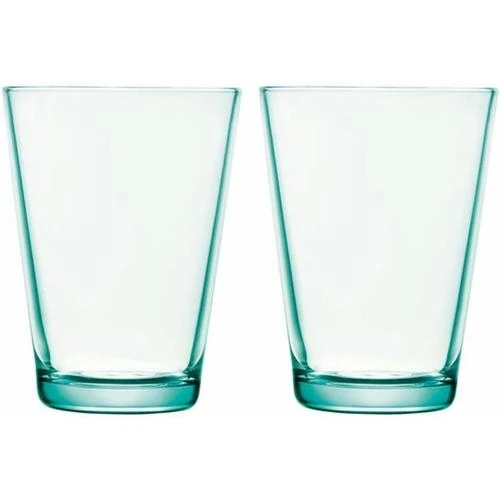 Iittala Kartio Verre 40 cl, Lot de 2, Vert - Vue principale