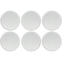 Présentation Assiettes à pizza XXL, porcelaine haut de gamme, lot 6