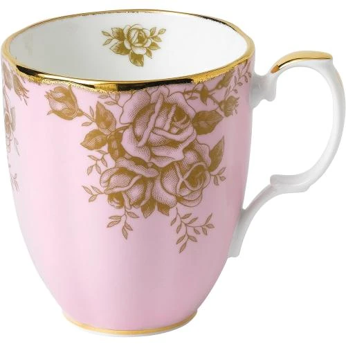 Tasse Royal Doulton, Rose Dorée, Vintage 1960 - Vue principale