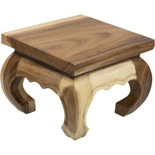 Table Basse Artisanal Handelsturm Bois Massif Naturel - Vue principale