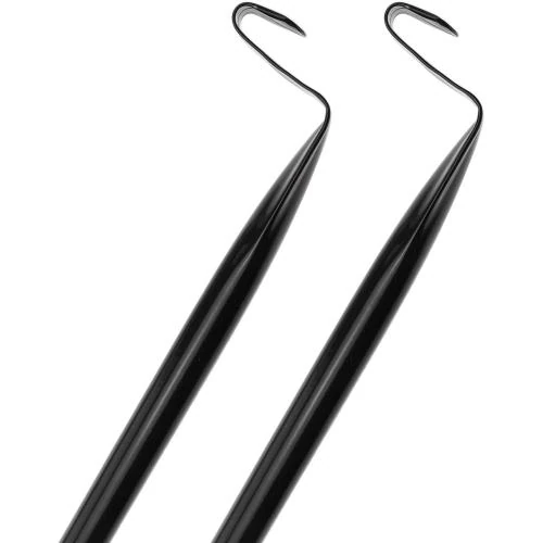 Zoom sur Barre Suspension Noir 35cm PrimeMatik, Paquet de 2