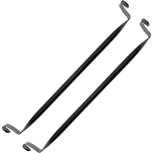 Barre Suspension Noir 35cm PrimeMatik, Paquet de 2 - Vue principale