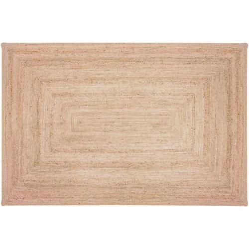 Tapis Jute RAJRANG, Bio, Rectangulaire, Décoratif, Reversible - Vue principale