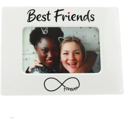 Cadre photo blanc Best Friends Forever, MIK Funshopping