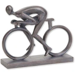Bits and Pieces, Statue Vélo Polyresine Durable