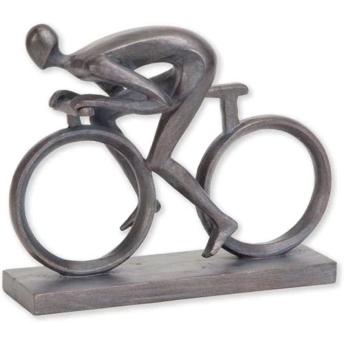Bits and Pieces, Statue Vélo Polyresine Durable - Vue principale