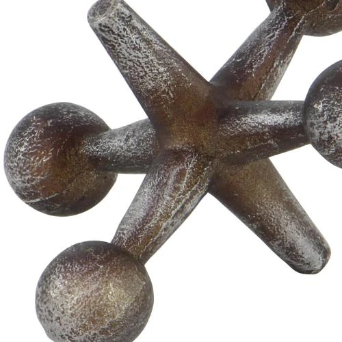 Détail de Sculptures modernes métal argenté, bronze, lot de 3