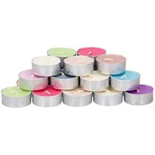 Détail de Bougies chauffe-plat parfumées, explosion florale, 60 pièces