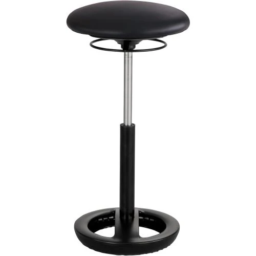 Chaise Active Vinyle Noir Safco Products 3001BV - Vue principale