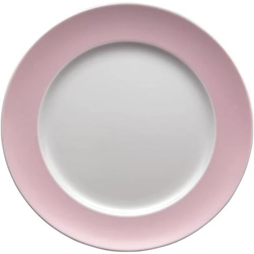 Assiette Dessert Rosenthal Sunny Day, Porcelaine Rose - Vue principale