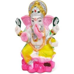 Statue Ganesh en résine, sculpture hindoue, idole décorative