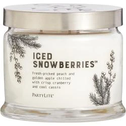 Bougie 3 mèches PartyLite, parfum Fruit Glaces