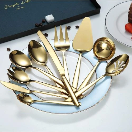 Détail de Ensemble service argent doré 10 pièces, Berglander