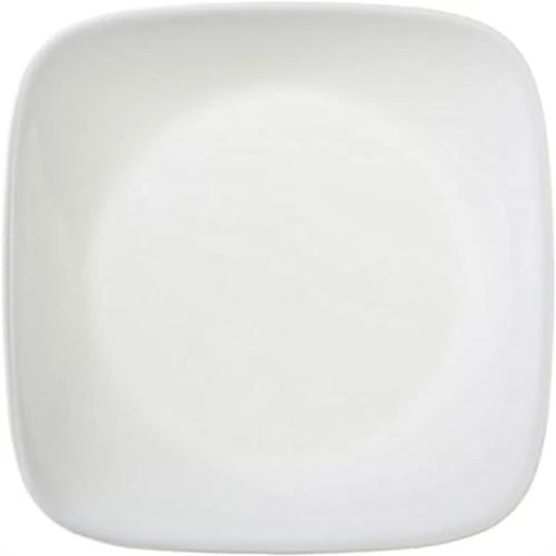 Assiette carrée blanche, set de 4, CORELLE - Vue principale