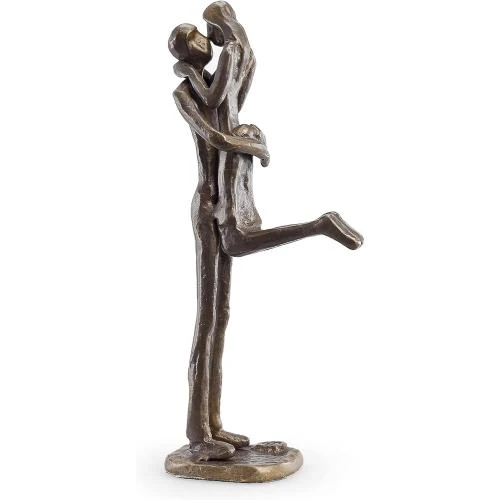 Sculpture Bronze Passion Baiser DANYA B, Art Élégant - Vue principale