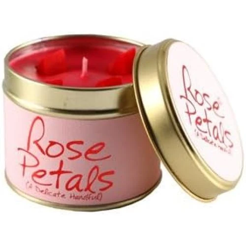 Bougie Parfumée Lily Flame, Pétales de Rose, Rose - Vue principale