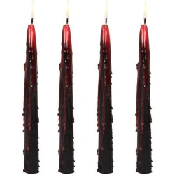 Bougies RAJX larmes de vampire, décoration Halloween, sans fumée