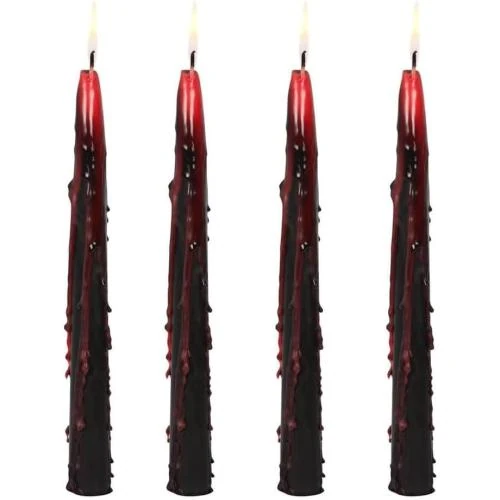 Bougies RAJX larmes de vampire, décoration Halloween, sans fumée - Vue principale
