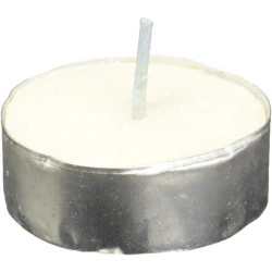 Bougies Chauffe Plat Non Parfumées, Sac 50 Unités