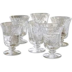 Verres à eau Abele, lot de 6, fabrication française, transparents