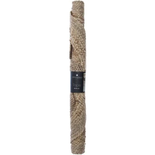 Détail de Tapis ajouré Esra jute D80 cm Atmosphera