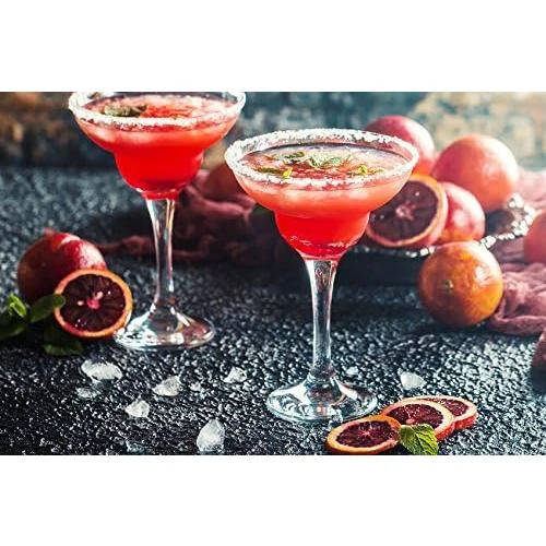 Zoom sur Pasabahce Margarita 44386, verres cocktail professionnels, 2 pièces