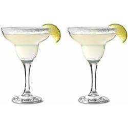 Présentation Pasabahce Margarita 44386, verres cocktail professionnels, 2 pièces